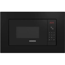 Siemens iQ300 , Built-in, Combination microwave, 20 L, 800 W, Rotary, Touch, Black