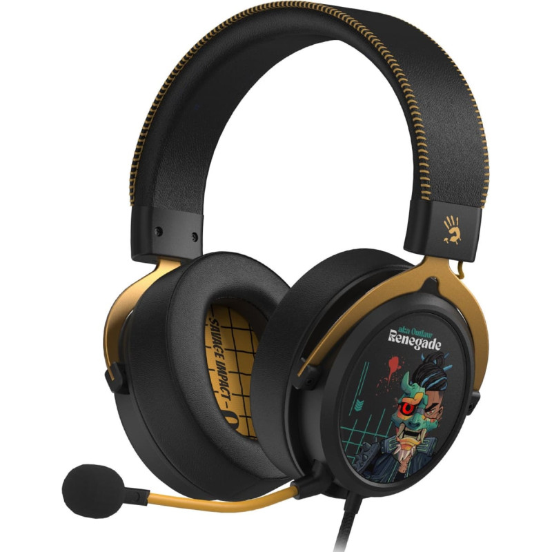 A4Tech Słuchawki A4TECH BLOODY M595 USB Renegade Midnight