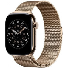 Apple 46mm Gold Milanese Loop - S/M