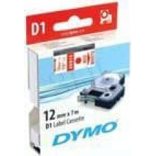 Dymo taśma S0720600 (white on clear) typ D1