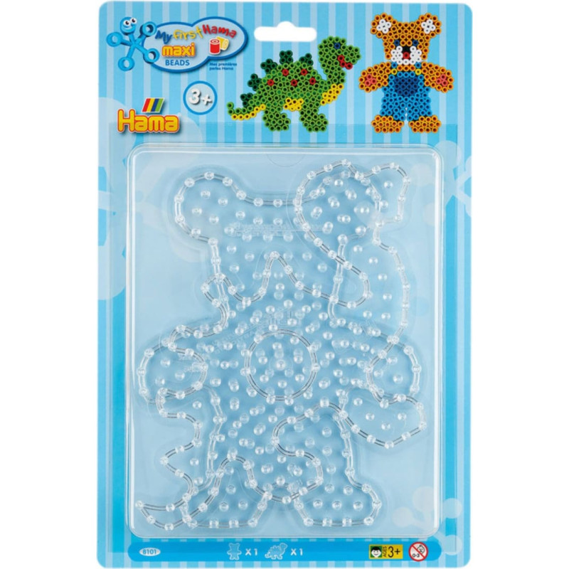 Revell Hama maxi stiftplader bamse + dinosaur TR