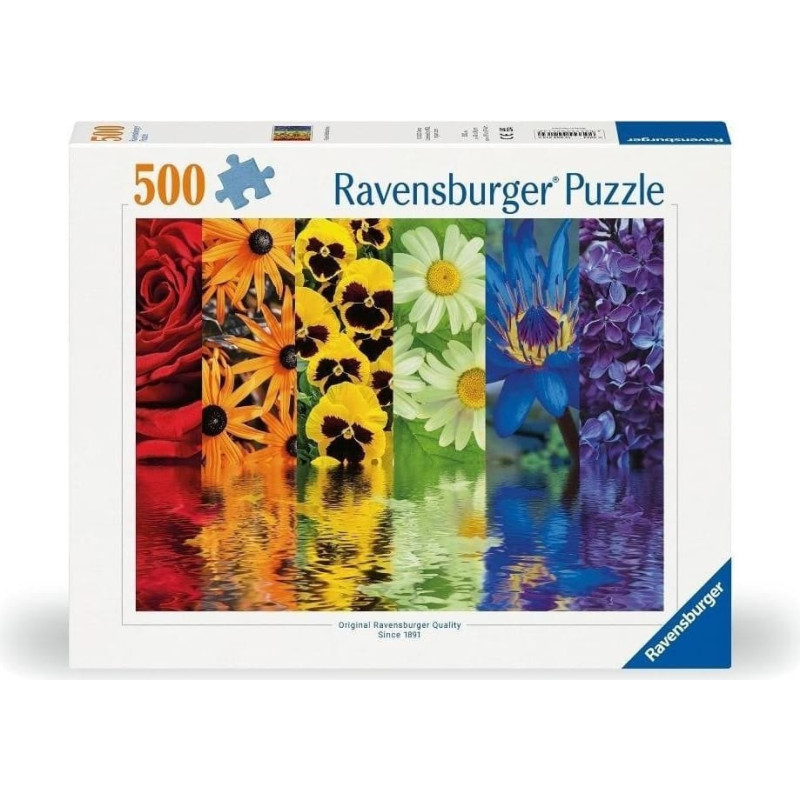 Ravensburger Puzzle 2D: Kwiaty 500el