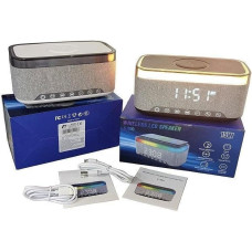 Adar Głośnik z zegarem, radio, budzik USB 15W EDUKAMP