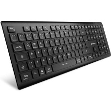 Sharkoon OfficePal K30W DE Layout Rubberdome black