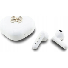 Guess TWS Guess 4G Metal Logo headphones white