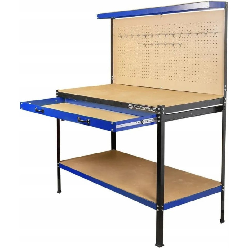 Forsage Stół warsztatowy z szufladą 120cm 120kg