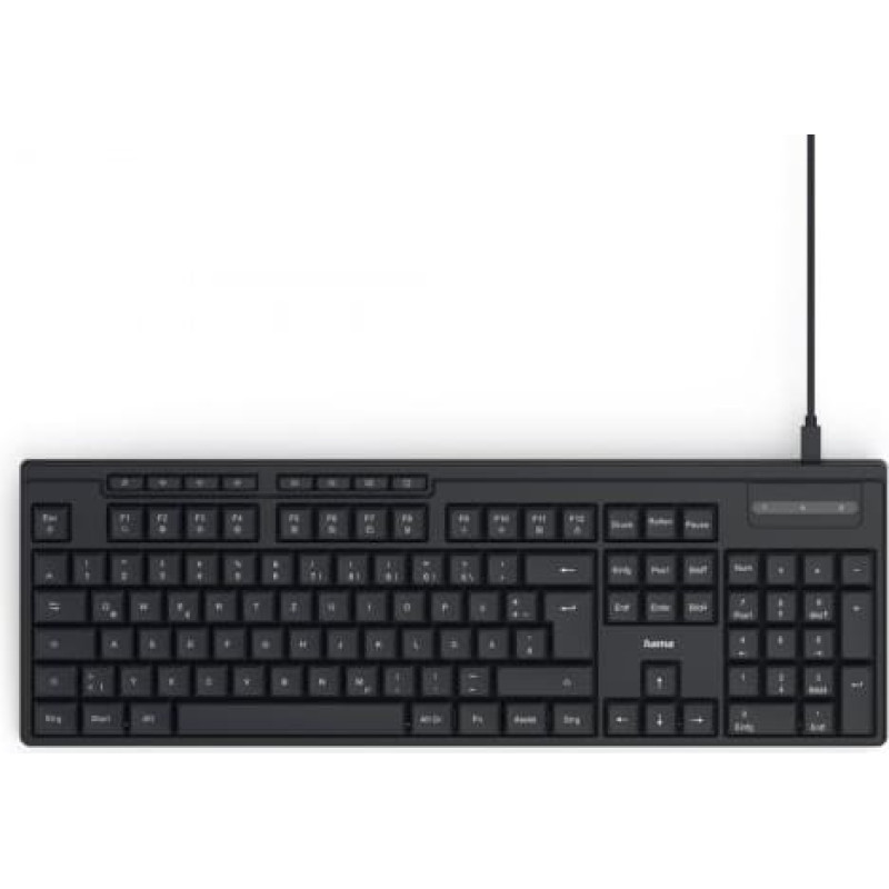 Hama wired keyboard CK-200 black
