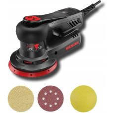 Menzer Szlifierka mimośrodowa Menzer ETS 125 2.5 w zestawie papier RED, siatka Ultranet i pad Ultrapad