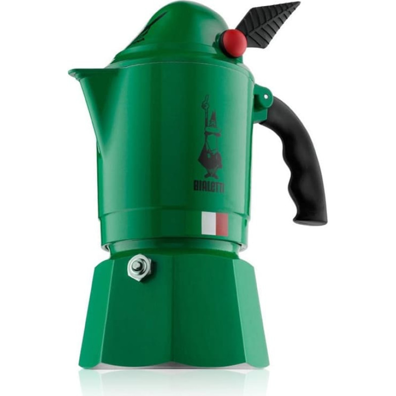 Bialetti Moka Break Alpina Moka katls, zaļš