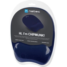 Natec Mouse Pad Chipmunk Navy Blue 230X200 Memory Foam