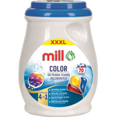 Madonis MILL PROFESSIONAL 3 kameru krāsainās veļas mazgāšanas kapsulas 70 gab.