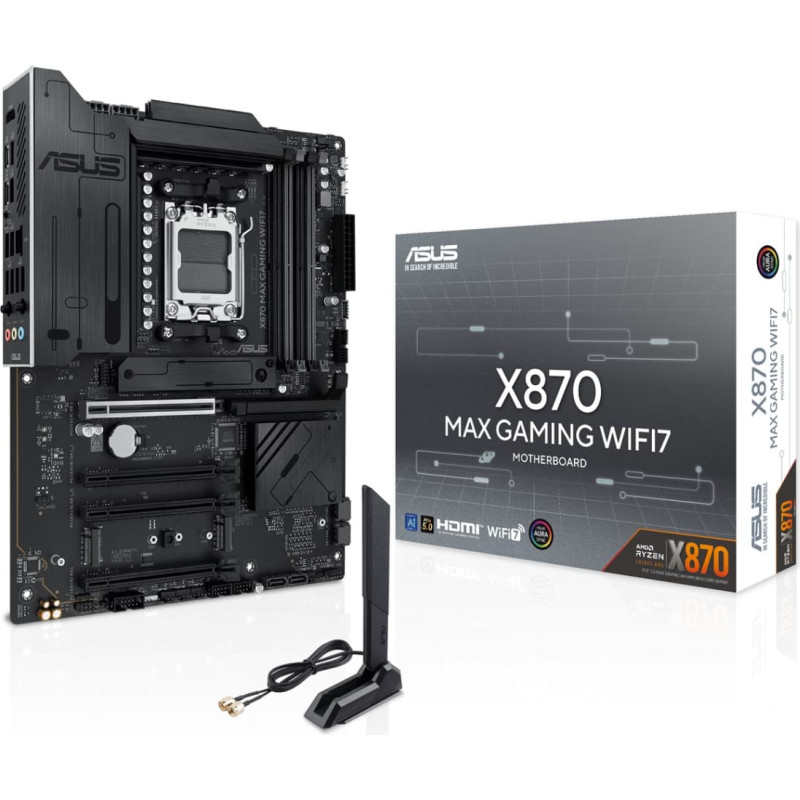 Asus X870 MAX GAMING WIFI7 AMD X870 Socket AM5 ATX