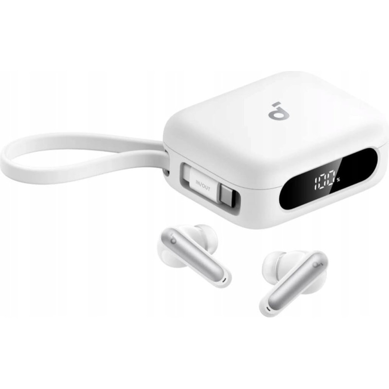 Anker Słuchawki Anker soundcore P41i - White (MFI) Słuchawki True Wireless Stereo (TWS) Douszny Połączenia/Muzyka/Sport/Codzienność USB Type-C Bluetooth Podstawka do ładowania Biały