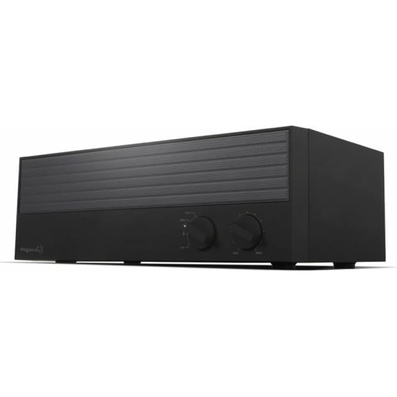 Orava Głośnik Orava PEGASUS 1 głośnik, 22.5 W, subwoofer, WiFi, Bluetooth, wejście AUX, system multiroom, czarny
