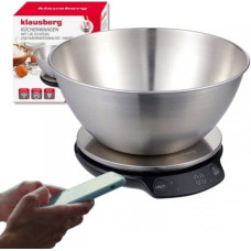 Klausberg Waga kuchenna Klausberg ELEKTRONICZNA WAGA KUCHENNA 5kg/1.8l KB-7939 Bluetooth