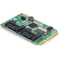 Delock Kontroler Delock Mini PCIe - 2x SATA III (95233)