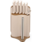 Maestro Kitchen cutting set MAESTRO MR-1413 Knife set (MR-1413-BEIGE) Beige