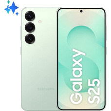 Samsung Galaxy S25 15,8 cm (6,2 collas) Divas SIM kartes Android 15 5G USB Type-C 12 GB 256 GB 4000 mAh Piparmētru krāsā
