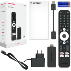 Thomson Odtwarzacz multimedialny Thomson Streaming Stick with Google TV 145 4K - Black
