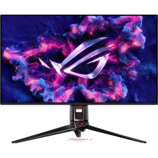 Asus ROG Swift OLED PG32UCDMZ datora monitors 80 cm (31,5 collas) 3840 x 2160 pikseļi 4K Ultra HD QD-OLED melns