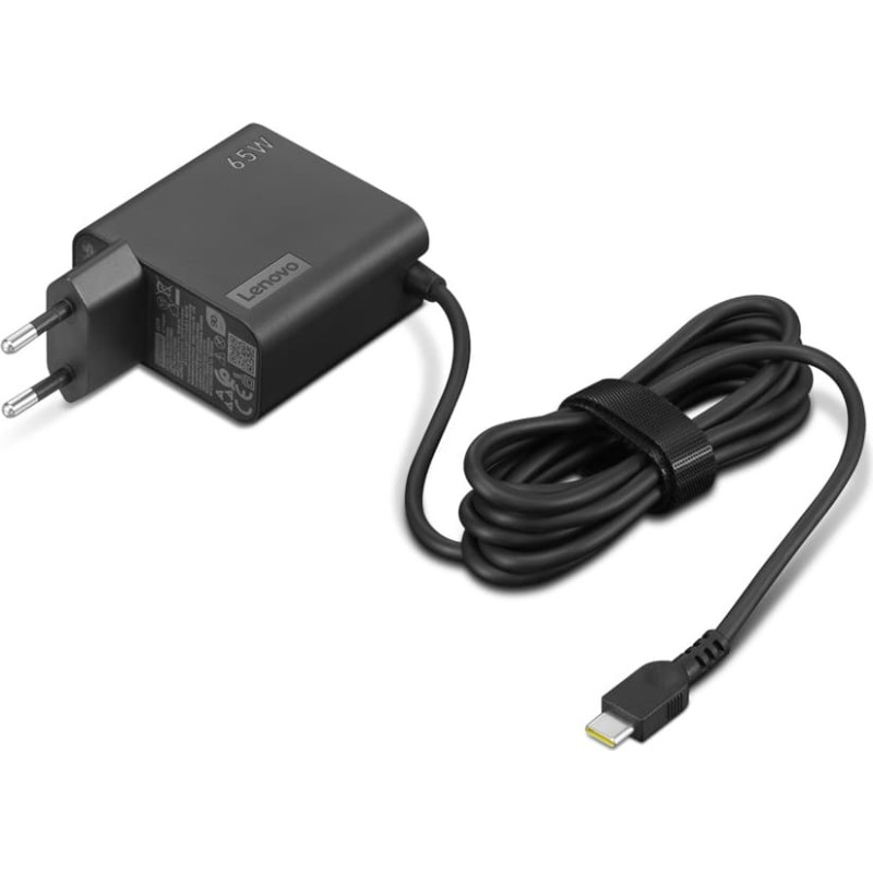 Lenovo GX21L58555 strāvas adapteris/invertors Iekštelpām 65 W Melns