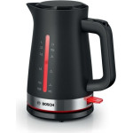 Bosch Электрический чайник TWK4M223, 1,7 л, 2400 Вт, черный.