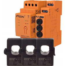FF Zestaw monitor licznik zużycia energii WI-MEF-3-OPTI-100A Wi-Fi + zabezpieczenie LK-BZ-3