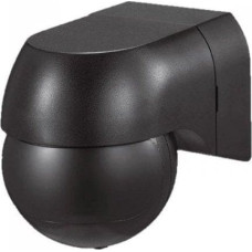 V-Tac Czujnik Ruchu Ścienny 180st Ruchoma Główka Czarny FULL BLACK V-TAC VT-8028