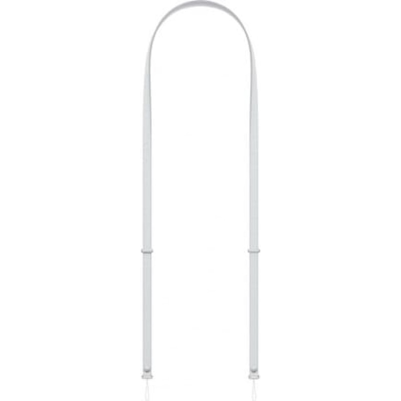 Apple Crossbody strap - light gray