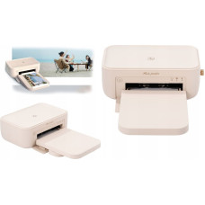Phomemo Drukarka Bluetooth Druk Zdjęć 10x15cm 300dpi W 80s + Wkłady / Hanin Cp4100 / Beżowy