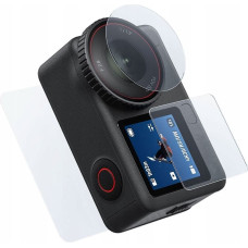 JJC Szkło Szkła Hartowane Ochronne 3w1 Na Obiektyw + 2x Ekran Dji Osmo Action 6 / Gsp-djoa6