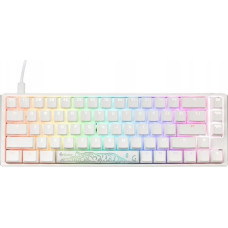Ducky Klawiatura Ducky Ducky One 3 Classic Pure White SF Gaming Tastatur, RGB LED - MX-Silent-Red (US)