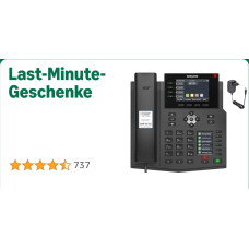 Gequdio Telefon GEQUDIO Gequdio High-End Telefon IP GZ-8 z zasilaczem z wyświetlaczem dotykowym