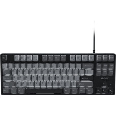 Fury KLAWIATURA DLA GRACZY FURY KANABO K2 US BIAŁE PODŚWIETLENIE MECHANICZNA CZARNO-SZARA