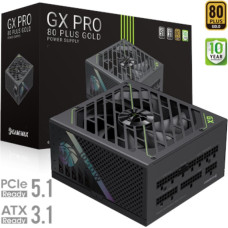 Gamemax Zasilacz GameMax Gamemax | PSU | GX PRO 1050G | 1050W | Gold | Full Modular