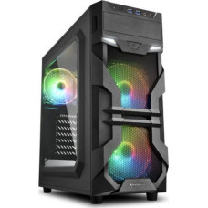 Sharkoon VG7-W RGB (schwarz, Seitenteil aus Acryl)