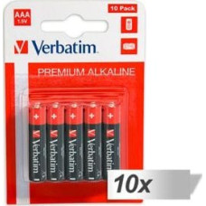 Verbatim Bateria Premium AAA / R03 10 szt.