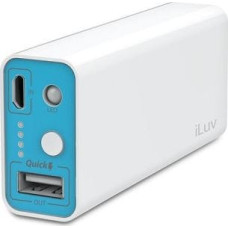 Iluv Powerbank iLuv MyPower 5200 mAh Biały  (MYPOWER52WH)
