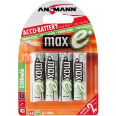 Ansmann Akumulator MaxE AA / R6 2500mAh 4 szt.