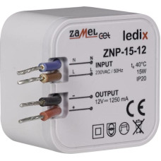 Zamel Zasilacz LED dopuszkowy 12V DC 15W (LDX10000030)