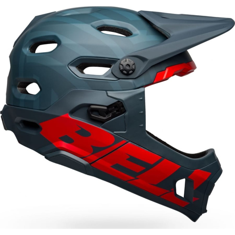 Bell Kask full face BELL SUPER DH MIPS SPHERICAL matte blue crimson roz. S (51-55 cm) (NEW)