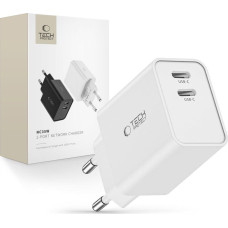 Tech-Protect Ładowarka Tech-Protect TECH-PROTECT C35W 2-PORT NETWORK CHARGER PD35W WHITE