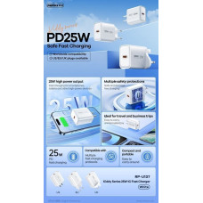 Remax Ładowarka Remax ŁAD SIEC REMAX KIDDY SERIES 25W USB-C RP-U137 WHITE