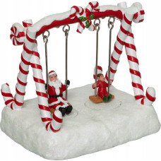 Fééric Lights And Christmas Dekoracja świąteczna Fééric Lights and Christmas Ruchoma figurka świąteczna z oświetleniem, 16 x 12,5 cm