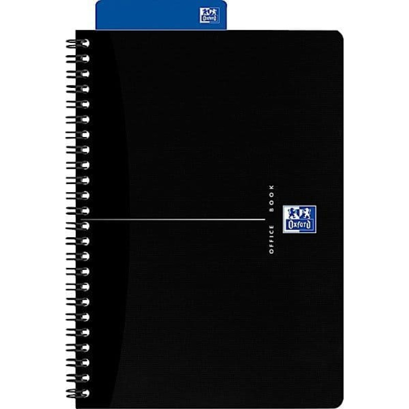 Oxford Notesbog Oxford Smart Black, A5, linjeret