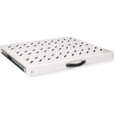 Roline ROLINE Fachboden 48,26cm 19Zoll 1 HE ausziehbar 350 T 25 kg grau