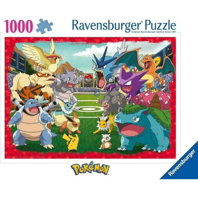 Ravensburger Puzzle 1000 Pokemon Ostateczna Rozgrywka