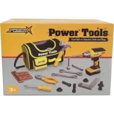 Bosch POWER X, Tool Set w/ Electric Drill and Tool Bag