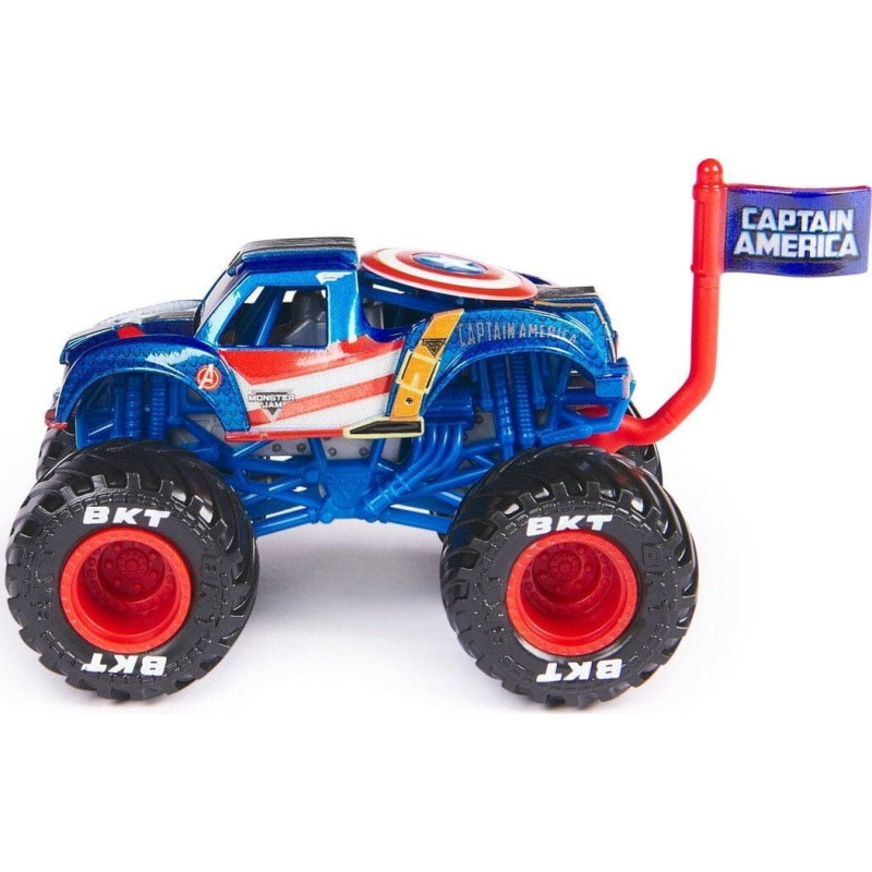 Mattel Monster Jam 1:64 Marvel Single-Captain America
