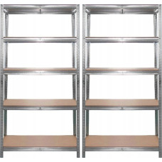 Funfit Metal storage rack 180x90x30 cm